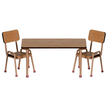 Tafel- en stoelenset voor muizen